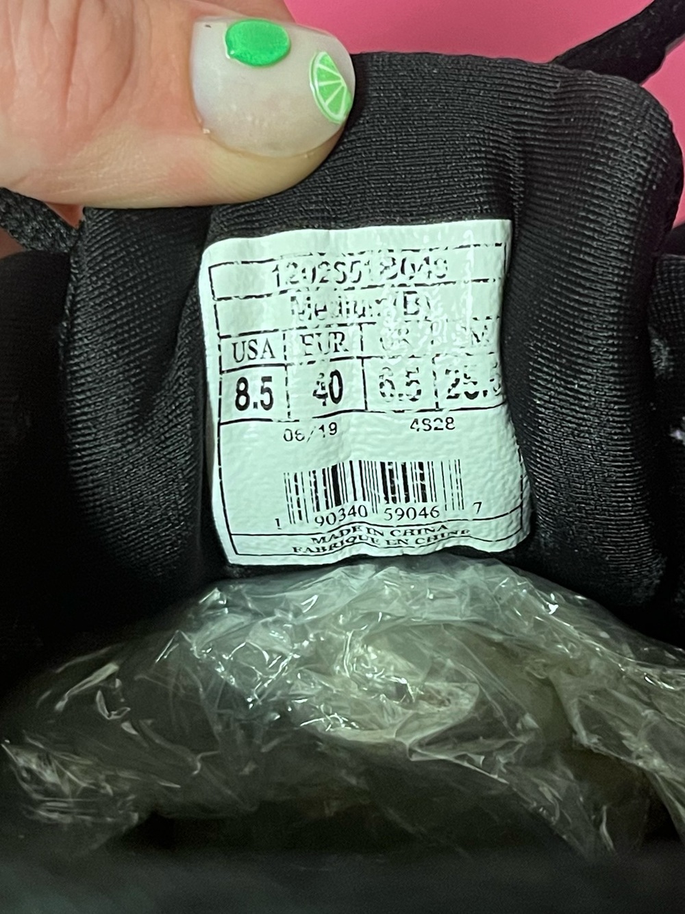 Brooks Launch 6 Womens Size 8.5 Black White Running Shoes Neutral Gym Girl - Picture 3 of 12